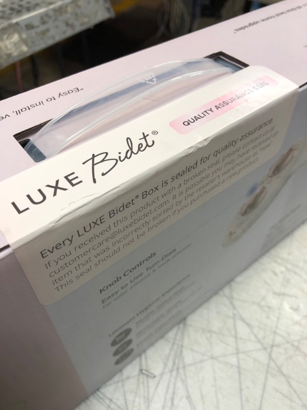 Photo 3 of LUXE Bidet NEO 185 - Non-Electric Bidet Toilet Attachment with Self-cleaning Dual Nozzle and Adjustable Water Pressure for Sanitary and Feminine Wash (Rose Gold)