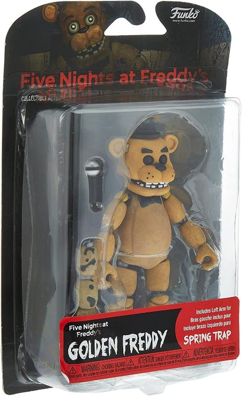 Photo 1 of Funko POP Five Nights at Freddy's Articulated Golden Freddy Action Figure, Multicolor, 5.5 inches
