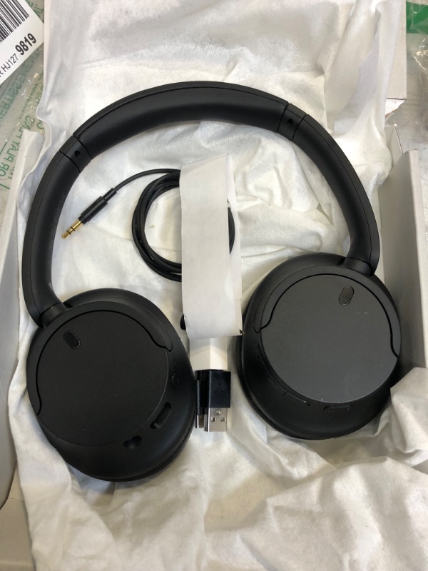 Photo 2 of Sony WH-CH720N Noise Canceling Wireless Headphones Bluetooth Over The Ear Headset with Microphone and Alexa Built-in, Black New