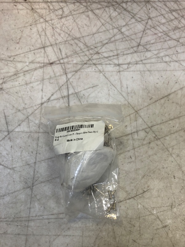 Photo 1 of Vintage Box Cabinet Corner Protection-Triangle Box Table Cabinet Corner with Screws Decorative Wood Box Edge Cover Safety Guard Furniture Corner Protector Bumpers (Silver-25mm-24pcs)