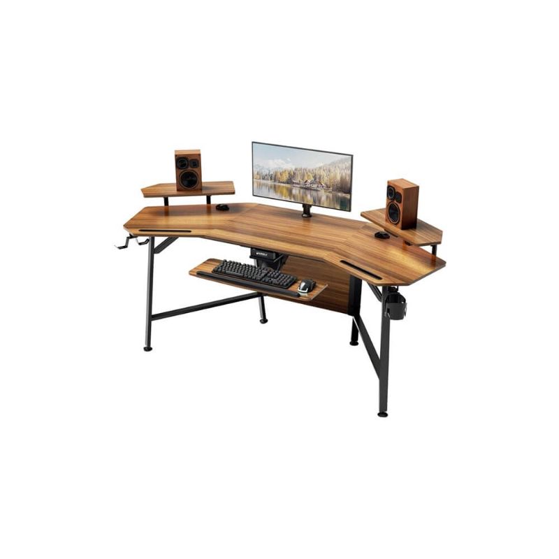 Photo 1 of *different color from stock photo* EUREKA ERGONOMIC 72" Computer Desk W Keyboard Tray