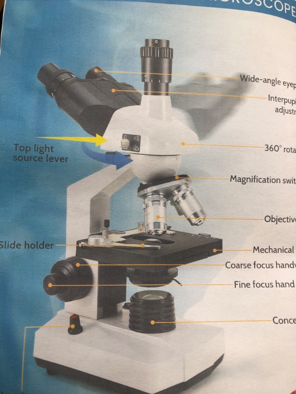 Photo 1 of  1300w  Microscope 
