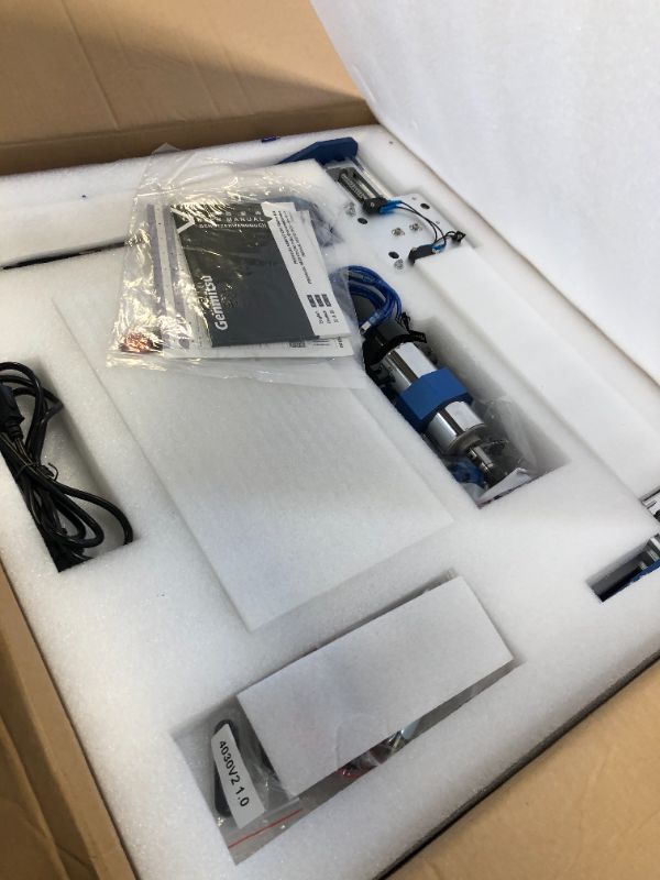 Photo 1 of Genmitsu CNC Router Machine PROVerXL 4030 V2, Fast Speed for Wood Metal Acrylic PCB MDF, Upgrade 3 Axis Engraving Machine with Closed-Loop Motor and Ball Screw, Working Area 400 x 300 x 110mm