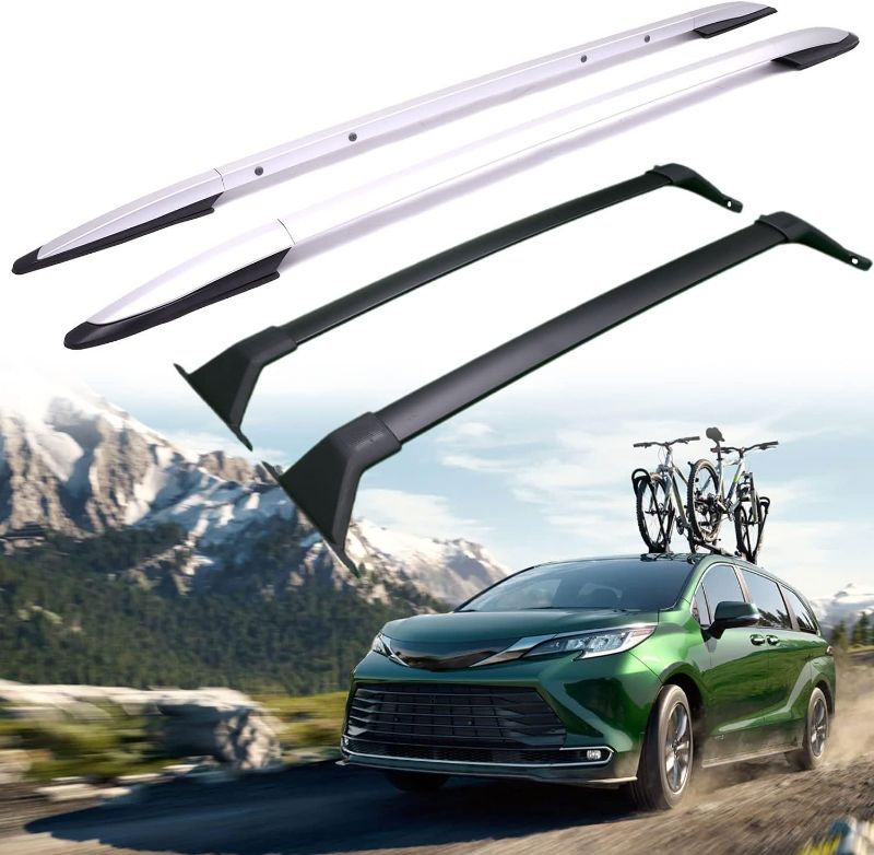 Photo 1 of Heavy Duty 200lbs Roof Rack & Side Rails for Toyota Sienna 2021-2024 - Upgrade Your Sienna with Our Outdoor Sport Cross Bars Luggage Rack Cargo Rack Rooftop Accessories