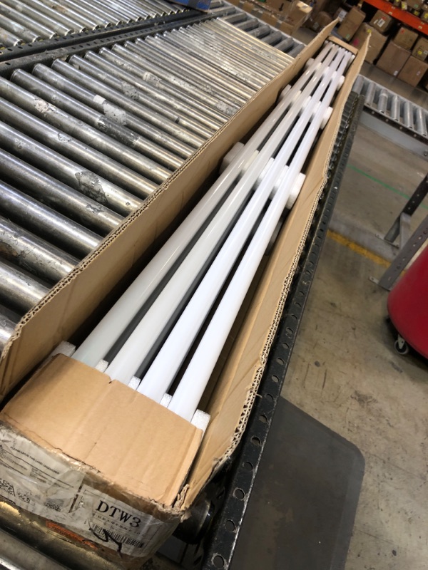 Photo 3 of 8ft LED Bulbs,8 foot LED Shop light, F96T12 T12 Bulb Fluorescent Replacement, T8 96" 45Watt FA8 Single Pin LED Tube Lights 5400LM, Ballast Bypass, 6000k, Milky Cover, Workshop, Warehouse(12 Pack) 12PACK Milky