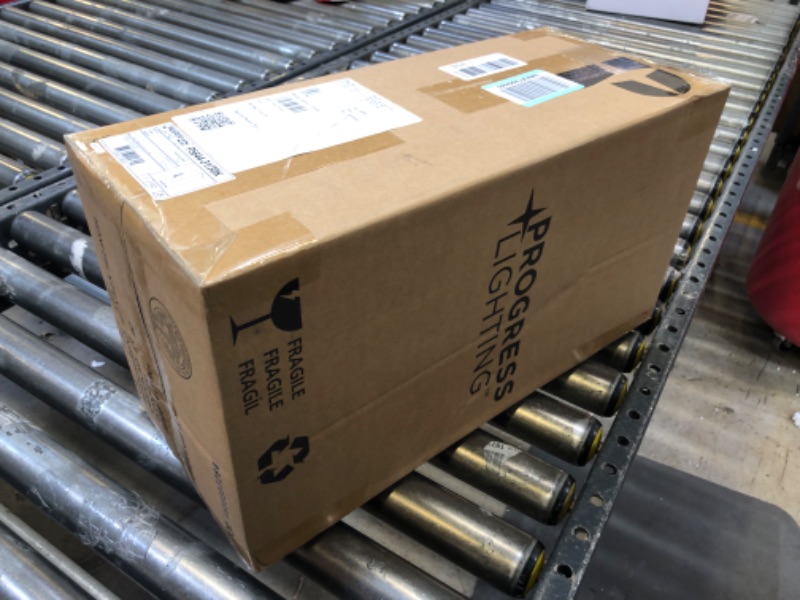 Photo 1 of Progress Lighting 6" LED Square Cylinder Collection Modern Outdoor Up/Down Wall Lantern Light Black