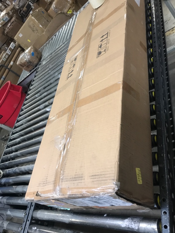 Photo 1 of Kunrldon Modern Black Crystal Dining Room Chandeliers, 55in Rectangular Water Ripple Glass Island Lighting Fixture, Adjustable Chandelier Over Dining Table, Living Room,Dining Room, Kitchen Island Black-55in