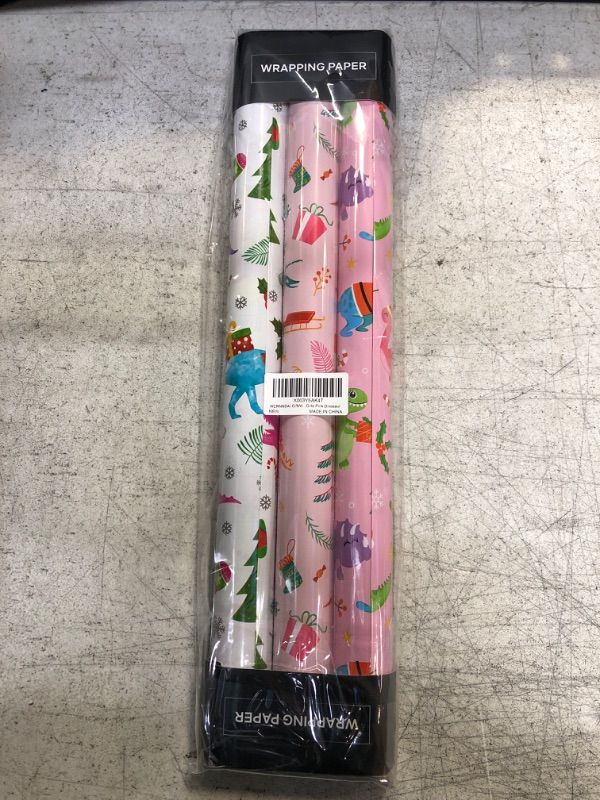 Photo 1 of 3 Pack Wrapping Paper Rolls 