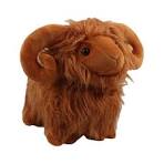Photo 1 of  Scottish Highland Cow Plush, Cute Realistic Cow Stuffed Animals Soft Farm Plushie Toy, Highland Cow Accompany Plush Toy Birthday Gifts for Kids Adults
