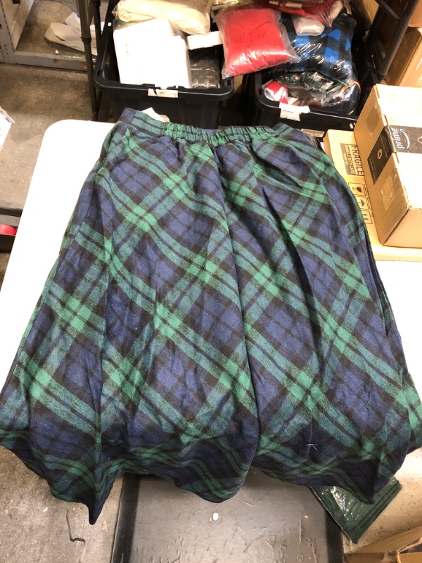 Photo 1 of BLUE AND GREEN LONG SKIRT  -  SIZE L 