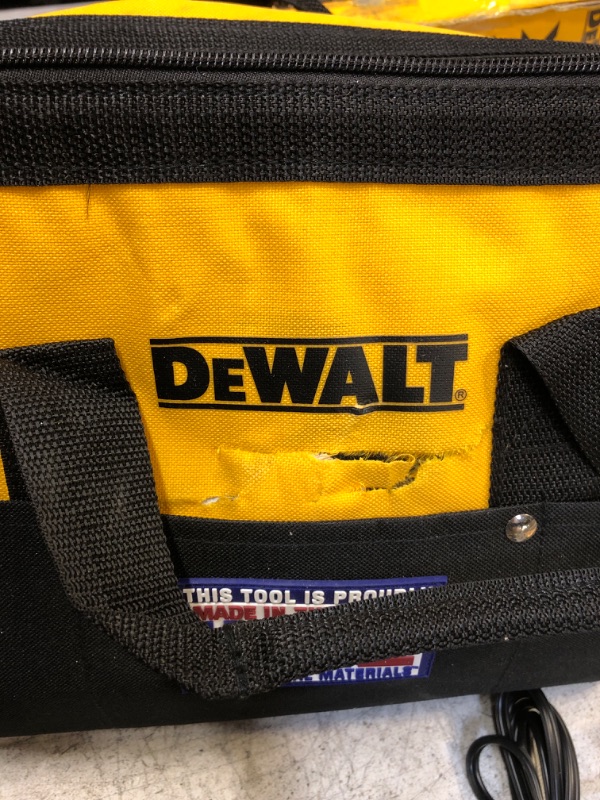 Photo 3 of +++CARRYING BAG IS DAMAGED+++ DEWALT 20V MAX Hammer Drill and Impact Driver, Cordless Power Tool Combo Kit with 2 Batteries and Charger (DCK299M2) 20V XR Brushless Combo w/4.0Ah Battery