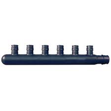 Photo 1 of 3/4 in. Poly-Alloy PEX-A Expansion Barb Inlets x 1/2 PEX-A Expansion Barb 6-Port Closed Manifold
