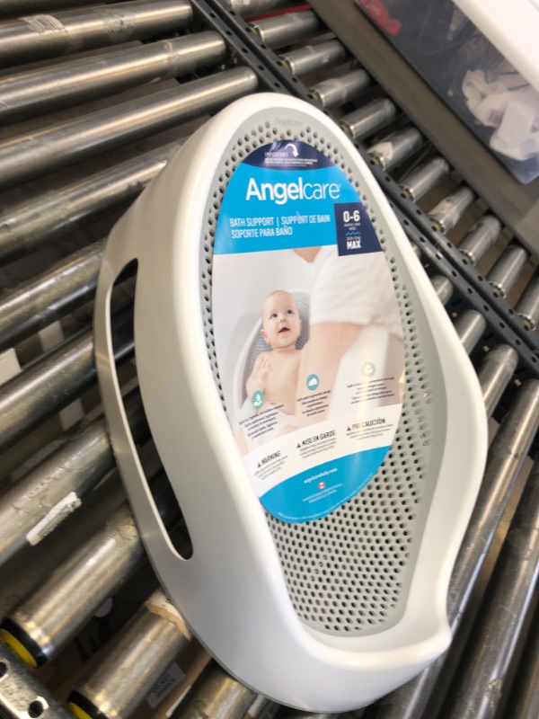 Photo 2 of Angelcare Baby Bath Support (Grey) | Ideal for Babies Less than 6 Months Old