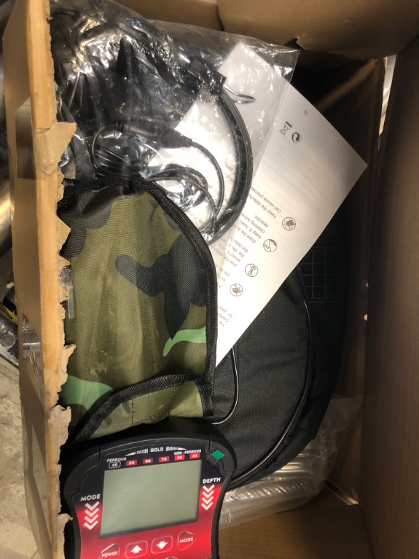 Photo 1 of Metal Detector for Adults, High Accuracy Professional Gold Detector with LCD Display, 5 Modes, Advanced DSP Chip, 10" Waterproof Coil, Adjustable Metals Detectors