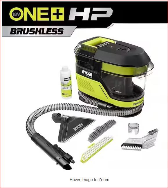 Photo 1 of ONE+ HP 18V Brushless Cordless SWIFTClean Mid-Size Spot Cleaner (Tool Only)
