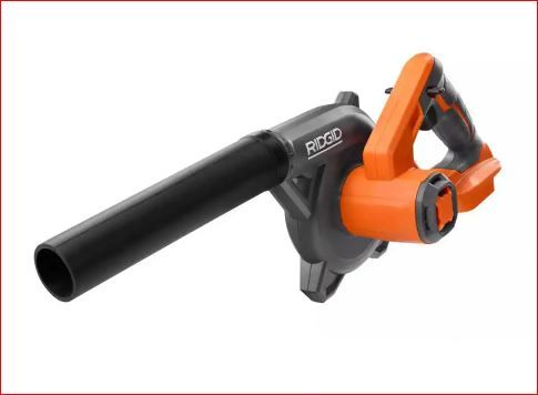 Photo 1 of 18V Lithium-Ion Cordless Compact Jobsite Blower with Inflator/Deflator Nozzle
