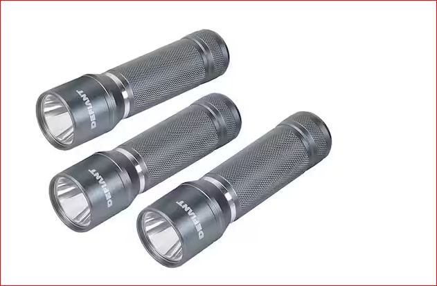 Photo 1 of 300 Lumens Aluminum Flashlight (2Pack)
