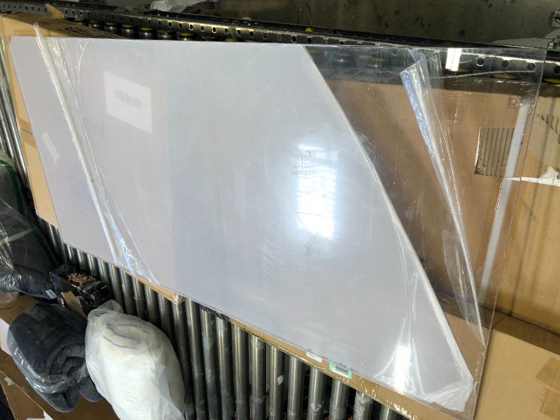 Photo 1 of 24"x48" (1/2") Spectra Glass Clear Polycarbonate Sheet. UV Coating on Both Sides. Impact and Weather Resistant. DIY, Arts, Crafts, Window Replacement. Sizes are Nominal Cut. Made in USA 24x48 1/2