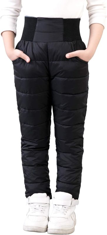 Photo 1 of Girls Boys Snow Pants 2-9 Years old Thick Winter Warm Pants Girl Activewear Clothes
