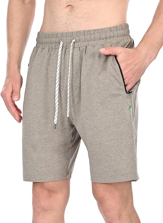 Photo 1 of Men's Workout Shorts Quick Dry Running with Zipper Pockets Lightweight Training Jogger Athletic Pants Large