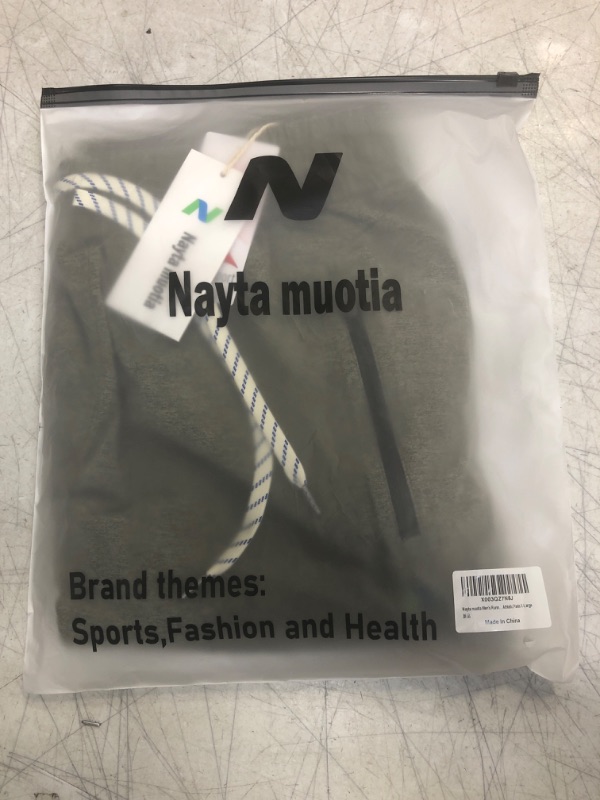 Photo 1 of Nayta muotia Men's Workout Shorts Quick Dry Running with Zipper Pockets Lightweight Training Jogger Athletic Pants Medium Light Oregano Heather