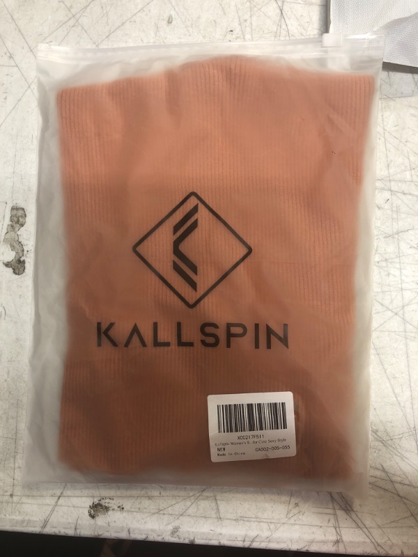 Photo 2 of Kallspin Women's Summer Crop Tops Ribbed Knit Crop Camisole with Sleeveless Straps for Cute Sexy Style - 2XL 