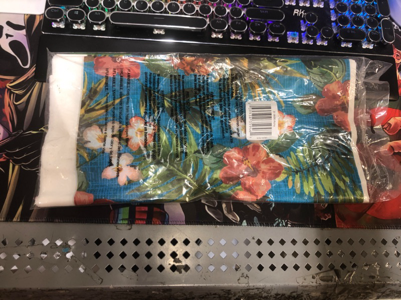 Photo 1 of Aloha Plastic Tablecloth