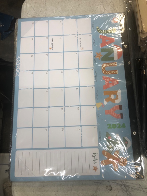 SUNEE 20242025 Desk Pad Calendar 17x12, 18 Months, Jan 2024 June