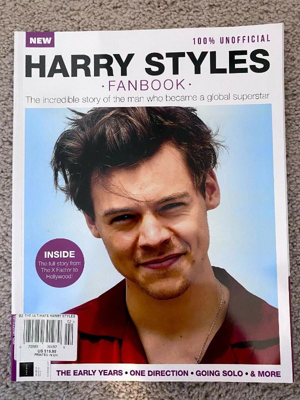 Photo 1 of 2022 HARRY STYLES FANBOOK 3 Magazine Early Years NEW in Stock ONE DIRECTION
