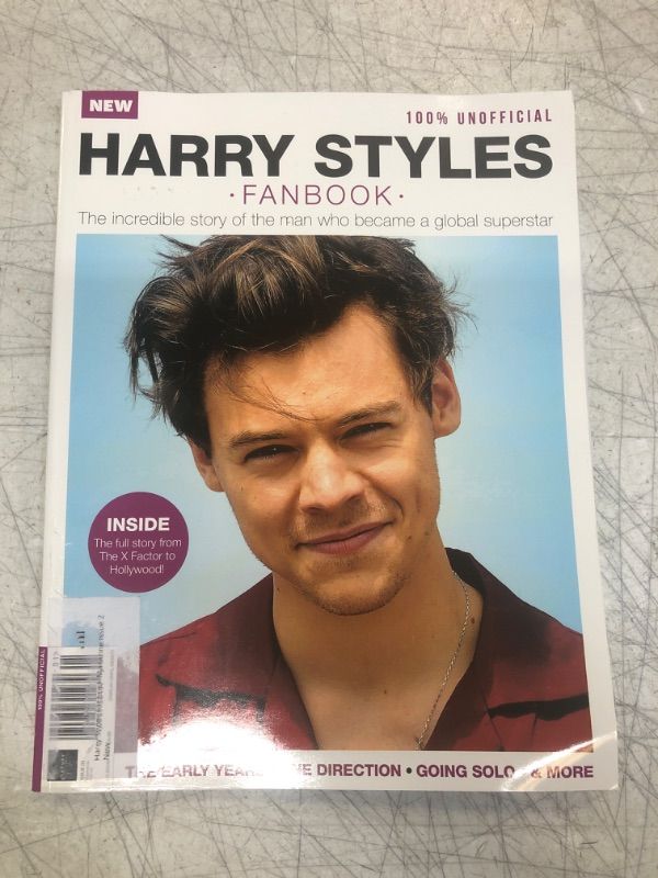 Photo 2 of 2022 HARRY STYLES FANBOOK Iss 3 Magazine Early Years NEW in Stock ONE DIRECTION
