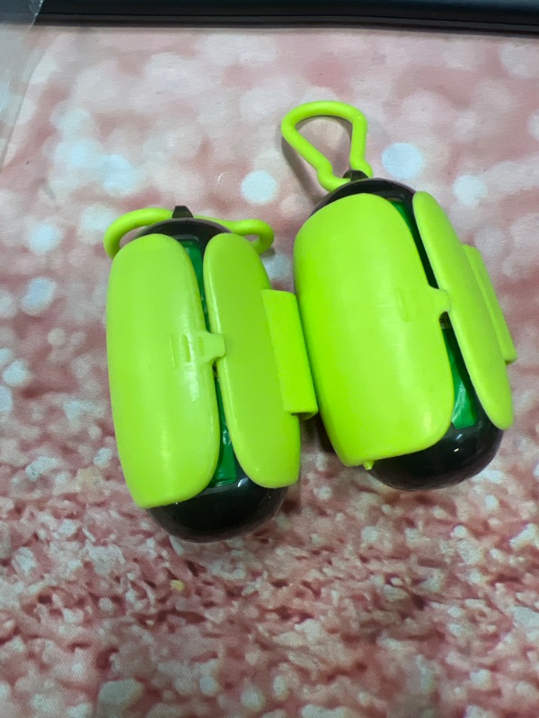 Photo 1 of 2 Pack Dog Poop Bag Dispenser with 2 Roll Bags (Green) New