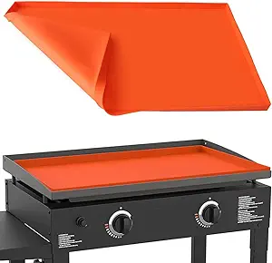 Photo 1 of 28" Silicone Griddle Mat for Blackstone 28 inch Griddle(Not fit 28XL/Pro), Heavy-Duty Food Grade Silicone Grill Buddy Mat Blackstone Griddle Top Cover Accessories Keep Flat Top Clean Critter-Rust Free