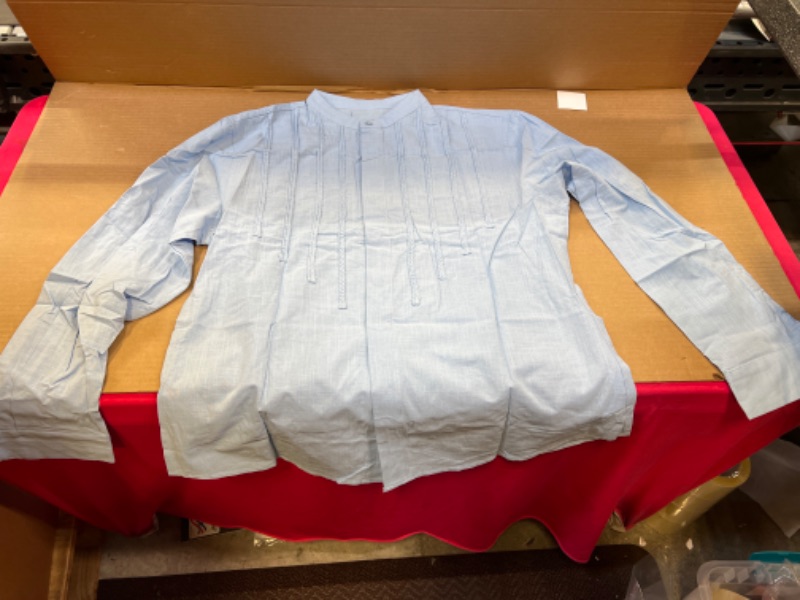Photo 1 of ,MENS COTTOM LINEN SHIRT LARGE