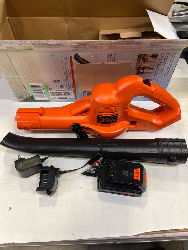 Photo 2 of    PARTS ONLY  Black + Decker Hard Surface Sweeper, Cordless LSW221