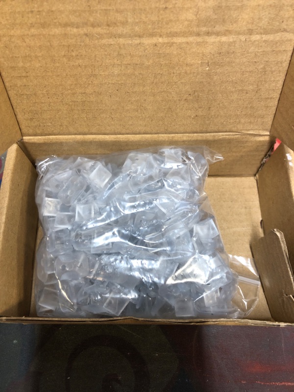 Photo 1 of 99 Lighting 200 Pieces LED Neon Mounting Clips,Install Fittings Clips,Fixing Clips Accessories for 6mm 6x12mm Silicone led neon Flex Strip Lighting,Make The neon Signs (6mm)
