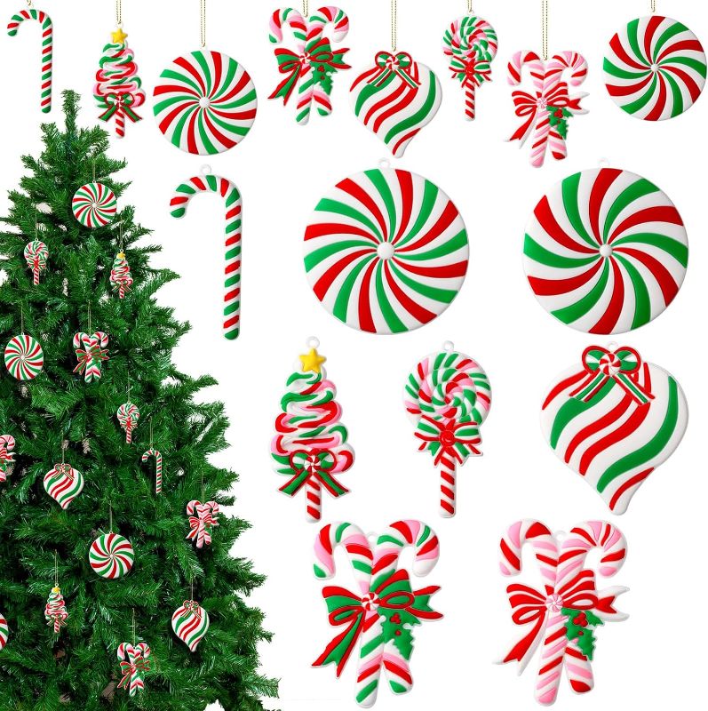 Photo 1 of 20 Pcs Christmas Tree Ornaments