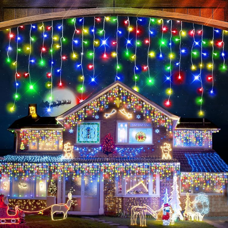 Photo 1 of 100 FT Christmas Lights Outdoor Decorations 900 LED