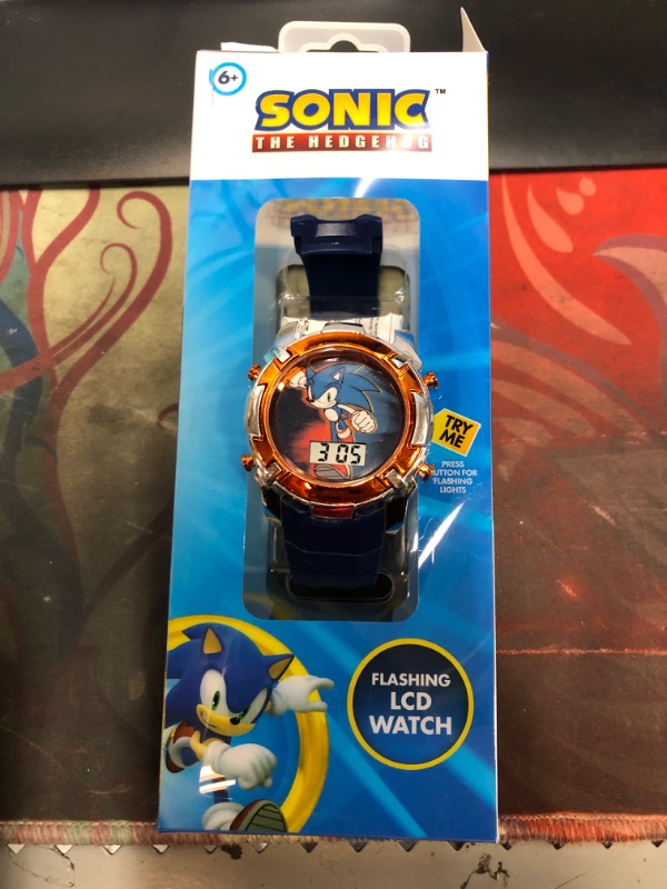 Photo 2 of Accutime Boys' Flashing LCD Licensed Watch
