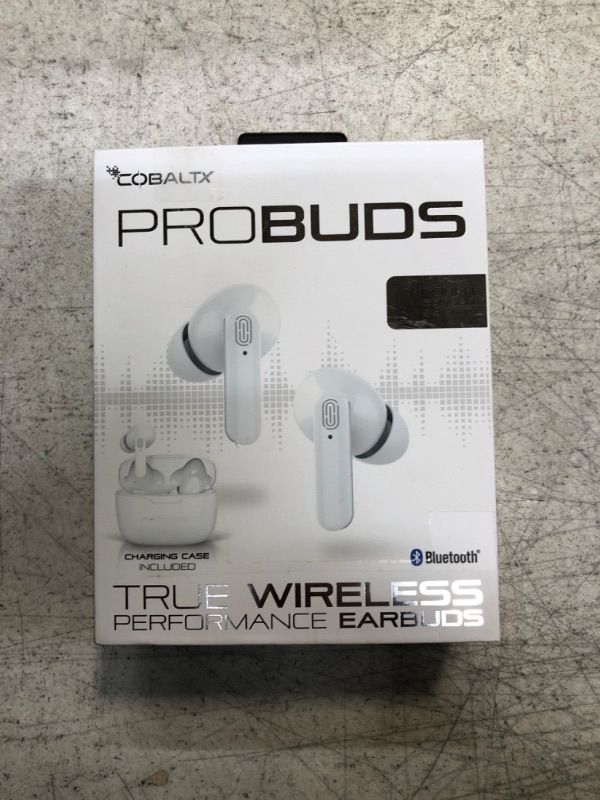 Photo 3 of Cobaltx Probuds True Wireless Earbuds with Charging Case
