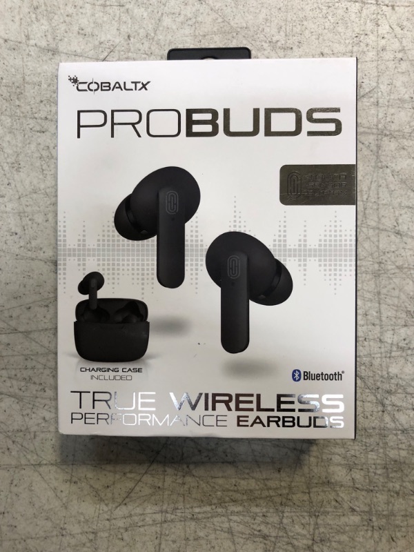 Photo 3 of Cobaltx Probuds True Wireless Earbuds with Charging Case
