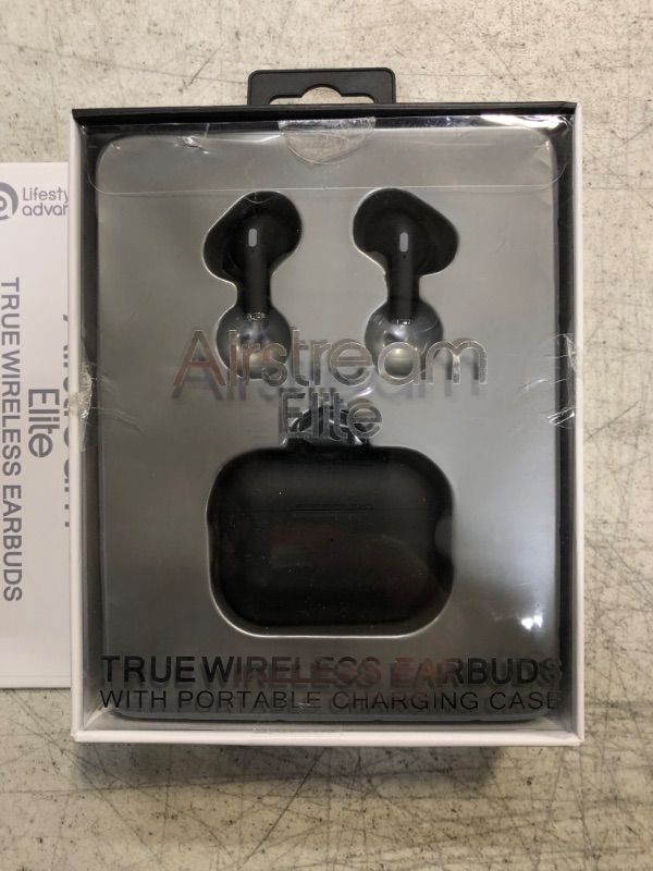 Photo 2 of Lifestyle Advanced Airstream Elite True Wireless Earbuds with Charging Case
