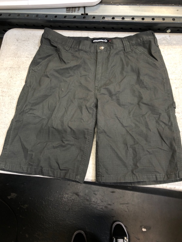 Photo 1 of Grey Cargo Shorts 36