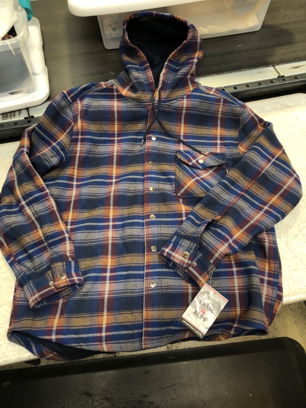 Photo 1 of Flannel Hooded Jacket XL 