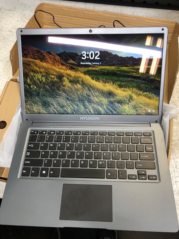 Photo 3 of UNXAI 14'' inch Windows Laptop, HD Laptop, Windows 11 Laptop 4G RAM 64GB Storage with Intel Celeron Processor, Full Size Laptop Keyboard