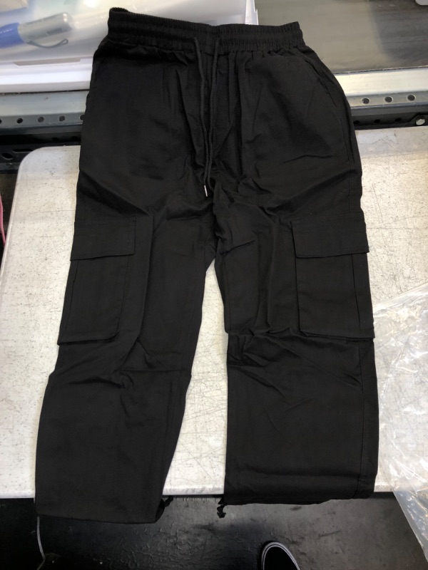 Photo 1 of Black Cargo Pants Small