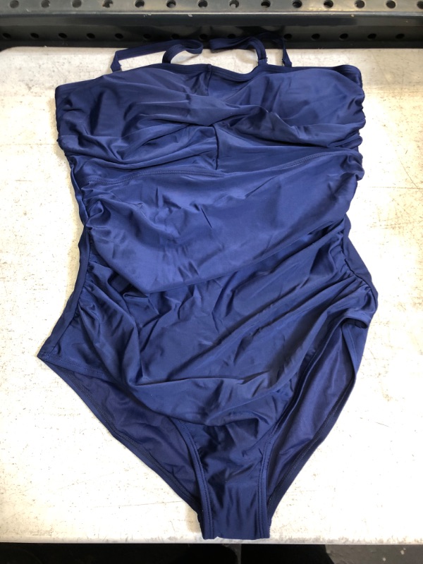 Photo 1 of Blue One Piece Swimsuit Large 