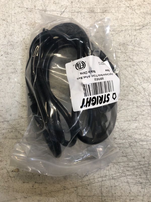 Photo 2 of 8FT Power Cord (NEMA 6-15P to C13) for Replacement Bitmain Antminer APW3++ Bitcoin Crypto Miners Digital Ballasts and and Other ASIC Miners, 16/3 Power Cable Black