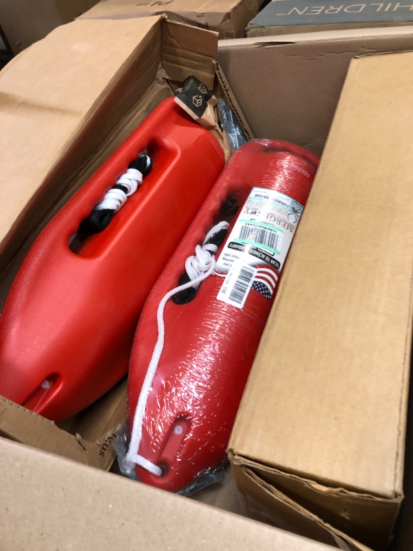 Photo 2 of 3PACK --- Emergency Lifeguard Float | Professional Rescue Can | Open Water Swim Buoy | Lifeguard Rescue Can 