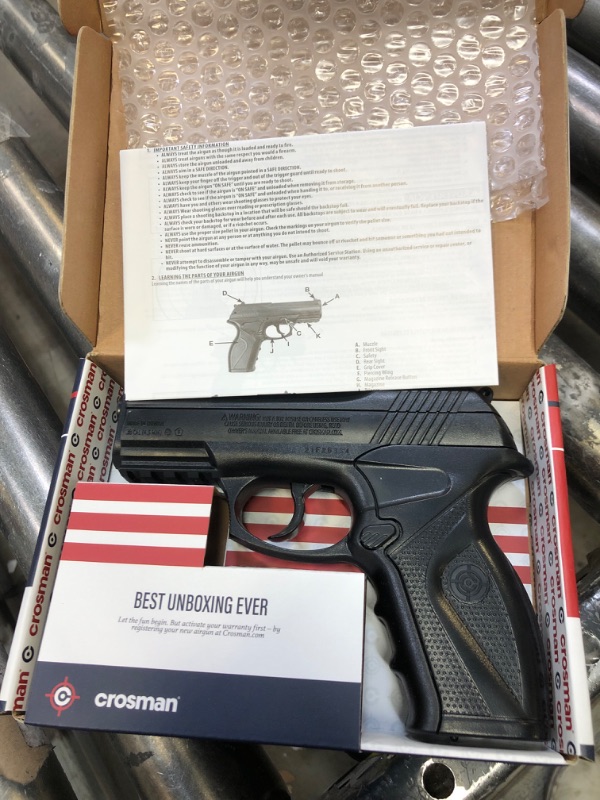 Photo 1 of Crosman C11 Semi-Auto Air Pistol (BB) Standard Packaging