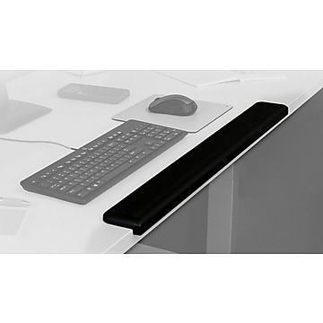 Photo 1 of 3M Gel Wrist Rest for Standing Desks, Accommodate Different Working Positions, Black (WR200B)